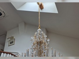 Détail de suspension de lustre