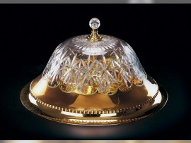 Luxury surface-mounted basket chandelier