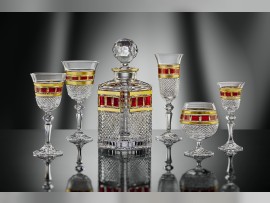 Verrerie de style de Baccarat