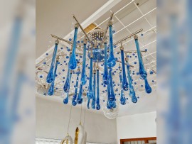 Showroom - ancienne version du lustre avec pampilles